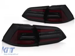 image-19-LED-RÜCKLICHTER SCHWARZ RAUCH MIT ROTER SEQUENZ geeignet für VW GOLF 7 13-17 SW