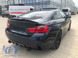 LED-Rücklichtsatz geeignet für BMW der Serie 4 F32 Coupe, F33 Cabriolet, F36 Gran Coupe 2013-2016, rauchig, links und rechts-image-6151784