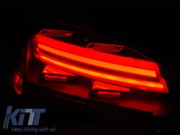 LED-Rücklichtsatz geeignet für Porsche Boxer 978, Cayman 987C 2009-2012, schwarz-roter Sockel, links und rechts-image-6152210
