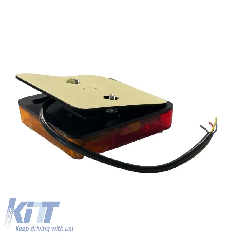 Led Rear Light Set suitable for 12 Volt  95x95x20 mm 1 Pc