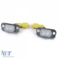 LED rendszámtábla világítás fehér 6000K VW Golf 2 83-92 Jetta 2 84-92-image-6199330