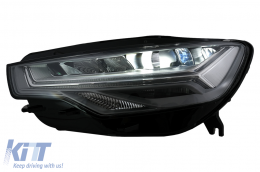 LED-Scheinwerfer für Audi A6 4G 2011-2014 Facelift Design Umbau von Xenon auf LED-image-6102718