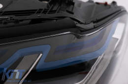 LED-Scheinwerfer für BMW 5er G30 Limousine G31 Touring 2017-2019 LCI Design-image-6104572