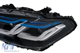 LED-Scheinwerfer für BMW 5er G30 Limousine G31 Touring 2017-2019 LCI Design-image-6211504