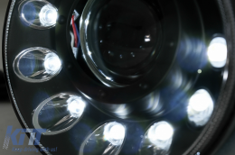 LED Scheinwerfer für Mercedes G-Klasse W463 1989-2012 Schwarz Dynamisch Drehen Licht-image-6087041