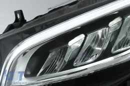 LED-Scheinwerfer für Mercedes Sprinter W907 W910 Halogen 2019-2023 Schwarz-image-6114482