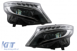 LED-Scheinwerfer für Mercedes V-Klasse W447 Vito (2014-2017)-image-6105343