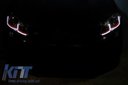LED Scheinwerfer für VW Golf 6 VI 08-13 Facelift G7.5 GTI Look Dynamischer LHD-image-6052876