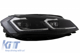 LED Scheinwerfer für VW Golf 7.5 VII 17+ R Look Sequential Dynamic Turning Light--image-6055732