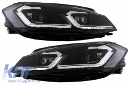 LED Scheinwerfer für VW Golf 7.5 VII 17+ R Look Sequential Dynamic Turning Light--image-6055734