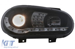 LED Scheinwerfer für VW Golf IV 4 Cabrio Schrägheck Variant 09.97-09.03-image-6094000