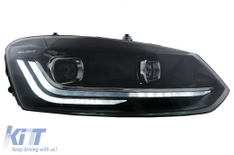 LED Scheinwerfer für VW Polo Mk5 6R 6C 2010-2017 Dynamisches Blinklicht-image-6032310