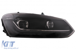 LED Scheinwerfer für VW Polo Mk5 6R 6C 2010-2017 Dynamisches Blinklicht-image-6032319