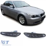 image-45-LED-Seitenblinker in schwarzem Rauch geeignet für BMW E46 E60 E61 X3 E83