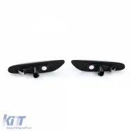 LED-Seitenblinker in schwarzem Rauch geeignet für BMW 3er-Serie E46 01-05 E90 E91 E92 E93-image-6209993
