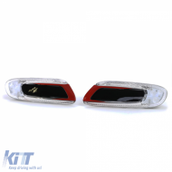 LED-Seitenblinker rot schwarz, geeignet für Mini One Cooper S F55 F56 F57 2014-2021-image-6197889