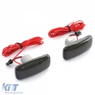 LED-Seitenblinker schwarz geeignet für Jeep Patriot Compass 07-17 Commander-image-6201003