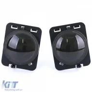 LED-Seitenblinker schwarz Rauch Paar geeignet für Jeep Wrangler JK 07-17-image-6191668