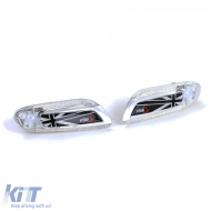 LED-Seitenblinker Union Jack schwarz, geeignet für Mini One Cooper S F55 F56 F57 2014-21-image-6206140