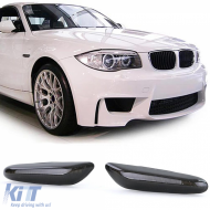 LED side indicators black smoke suitable for BMW 1 Series E81 E87 E82 E88 04-12 - ODLB6013244