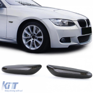 image-72-LED side indicators black smoke suitable for BMW 3 Series E46 01-05 E90 E91 E92 E93