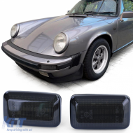 LED side indicators black suitable for Porsche 959 964 968 993 924 944 911