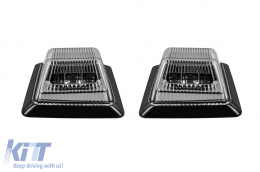 LED side indicators suitable for Mercedes G-Class W463 with W464 design and chrome base - ABMESA6009546