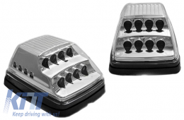LED side indicators suitable for Mercedes G-Class W463 1990-2012 - chrome base - ABMESA6010006