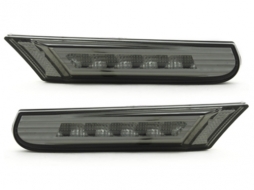  LED side marker suitable for PORSCHE 996 Carrera 4S 991 Turbo smoke -image-65720