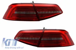 image-26-LED stop lampe pogodna za VV Passat B8 3G (2015-2019) limuzina Matrix R linija sa sekvencijalnim dinamicki zmigavci