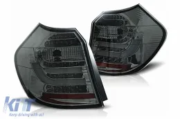 image-65-LED stražnja svjetla prikladna za BMW 1er E87 07-11 crna / dim
