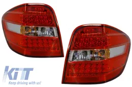 image-4-LED stražnja svjetla prikladna za MERCEDES M-klasa W164 (2005-2008) crvena Bistro