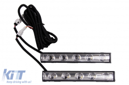 LED Tagfahrlicht Licht Chrom für Mercedes G W463 89+ G65 Design-image-6045146