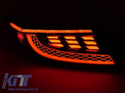 LED tail light set suitable for Toyota GR86 after 2021, red base, left and right-image-6237946