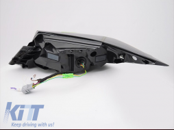 LED tail light set suitable for Toyota GR86 after 2021, smoked base, left and right-image-6237953