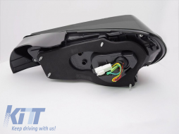 LED tail light set suitable for Toyota GT86 2012-2021, smoked base, left and right-image-6237965