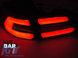 LED tail light set suitable for Volkswagen Golf VII estate 2013-2017, with smoked base, left and right-image-6238206