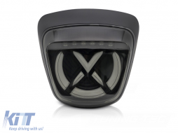 LED TAIL LIGHT SMOKE BLACK WHITE fits VESPA SPRINT 125 / 150