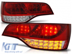 image-29-LED tail light tuning kit suitable for Audi Q7 2006-2009, left and right