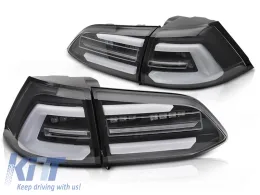 LED TAIL LIGHTS BLACK SEQ fits VW GOLF 7 13-17 SW-image-6270566