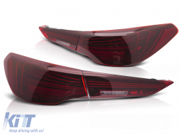 LED TAIL LIGHTS RED SEQ LASER LOOK fits BMW G22 G23 20-