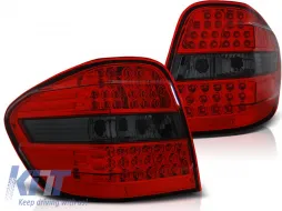 image-66-LED TAIL LIGHTS RED SMOKE fits MERCEDES M-KLASA W164 05-08