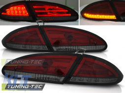 LED TAIL LIGHTS RED SMOKE fits SEAT LEON 06.05-09