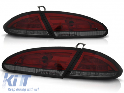 LED TAIL LIGHTS RED SMOKE fits SEAT LEON 06.05-09 - TTTLS6028003