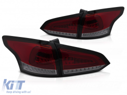 LED TAIL LIGHTS RED SMOKE SEQ fits FORD FOCUS MK 3 SW 11-18  - TTTLF6029173
