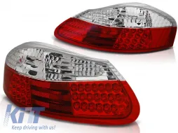 image-20-LED TAIL LIGHTS RED WHITE fits PORSCHE BOXSTER 96-04