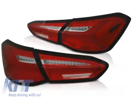 LED TAIL LIGHTS RED WHITE SEQ fits FORD FOCUS 4 18-21 HATCHBACK -image-6269370