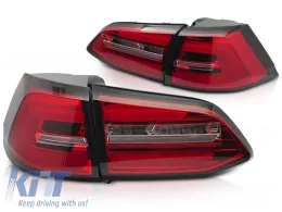 LED TAIL LIGHTS RED WHITE SEQ fits VW GOLF 7 17-19 SW-image-6270550