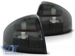LED TAIL LIGHTS SMOKE fits AUDI A6 05.97-05.04 SEDAN - TTTLA6027688