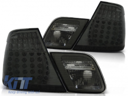 LED TAIL LIGHTS SMOKE fits BMW E46 04.99-03.03 COUPE